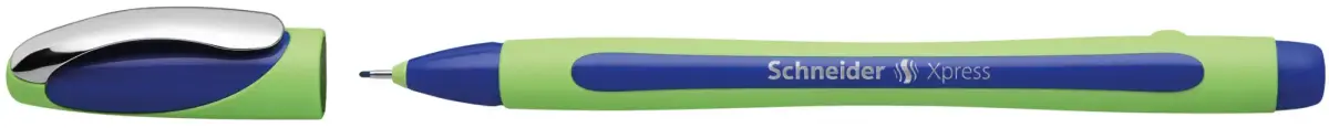 Pildspalva liners SCHNEIDER XPRESS 0.8mm, zaļš korpuss, zila tinte