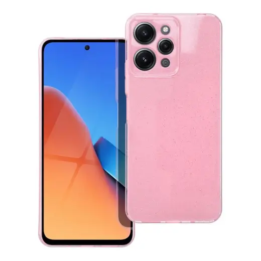 Case for Xiaomi Redmi 12 4G Clear Case 2 mm Blink pink