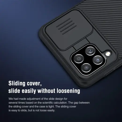 Nillkin CamShield Hard Case for Samsung Galaxy A22 4G Black Photo