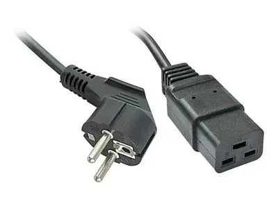 Lindy - power cable - CEI 23-16|VII | CEE 7|3 to IEC 60320 C19 - 2 m