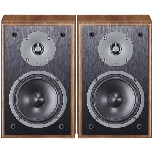 Magnat Monitor S10 B Bookshelf Speakers, Walnut, Pair