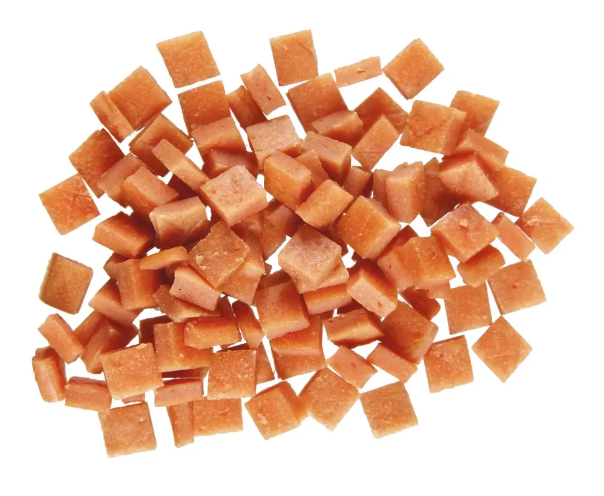 Gardumi kaķiem : Trixie Premio Chicken Cubes 50g.