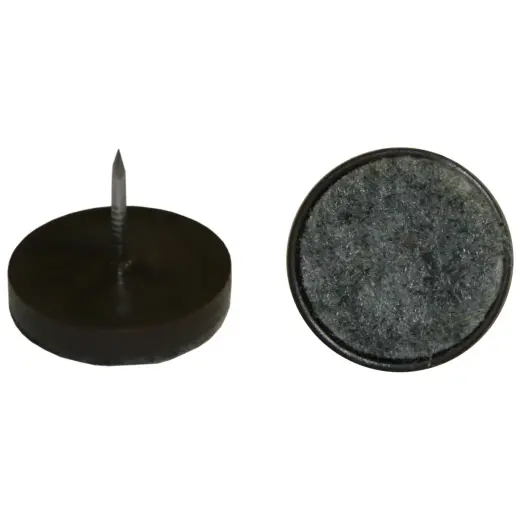Furniture felt pad with nail 24mm 24pcs.