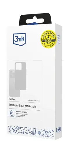 3mk Matt Case for Apple iPhone 17 Pro - Black