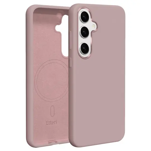 Etteri Silicone Mag case for Samsung Galaxy A37 5G light pink