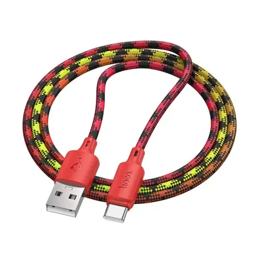 Hoco X116 data transfer and charging cable | USB-A to USB-C | 15W | 1m | red