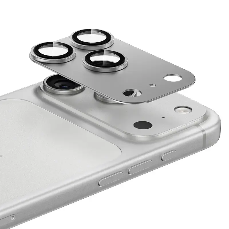 Benks Tempered glass Glass Warrior Metal Integrated Lens Protector (C070) for Iphone 17 Pro Max (lens 3 pieces) white