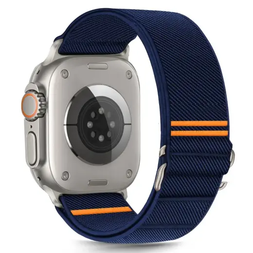 TECH-PROTECT NYLON SLIP APPLE WATCH 6 | 7 | 8 | 9 | 10 | SE | ULTRA 1 | 2 (44 | 45 | 46 | 49 MM) NAVY