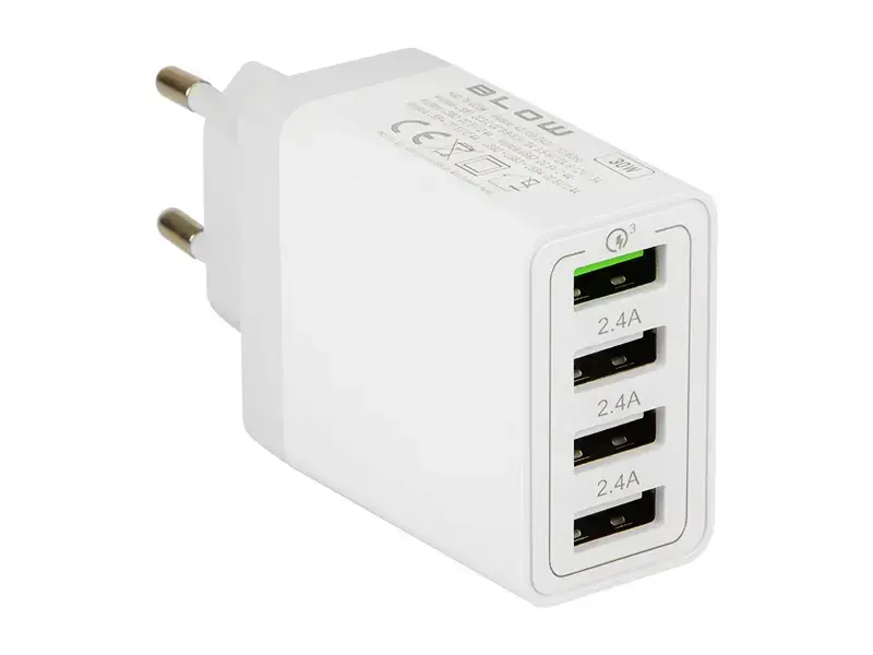 BLOW WALL CHARGER z gn.USBx4 QC3.0 30W