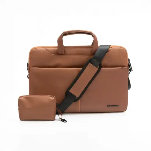 FORCELL F-PROTECT URBAN STYLE Bag for Laptop 15,6" brown