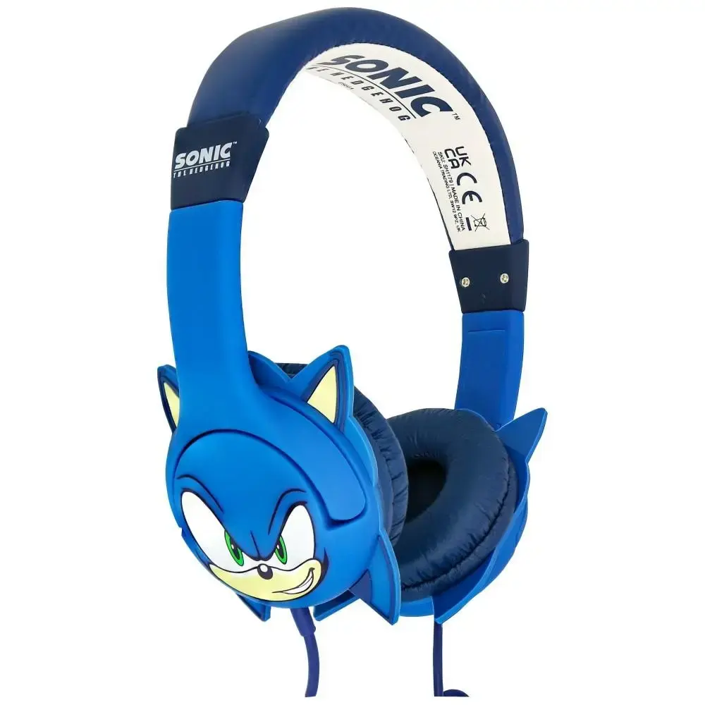 Children's On-Ear Headphones OTL Sonic The Hedgehog with Rubber Ears
