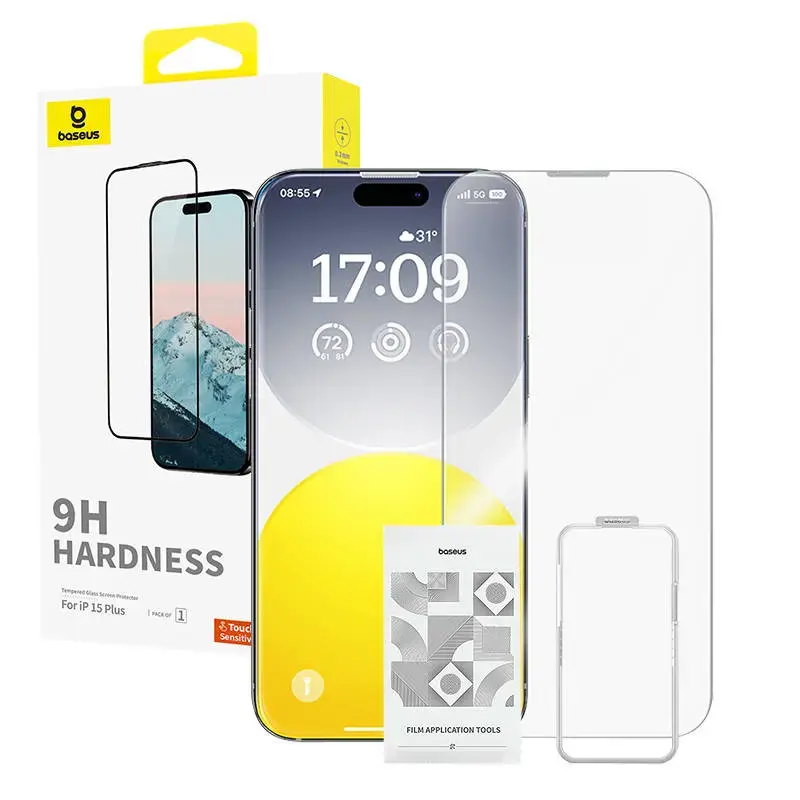 Baseus 0.3mm ekrāna aizsargstikls priekš iPhone 15Plus