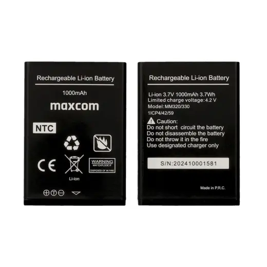 Original Battery for Maxcom MM320/MM330 - 1000 mAh