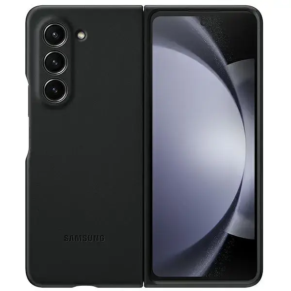EF-VF946PBE Samsung Leather Cover for Galaxy Z Fold 5 Graphite