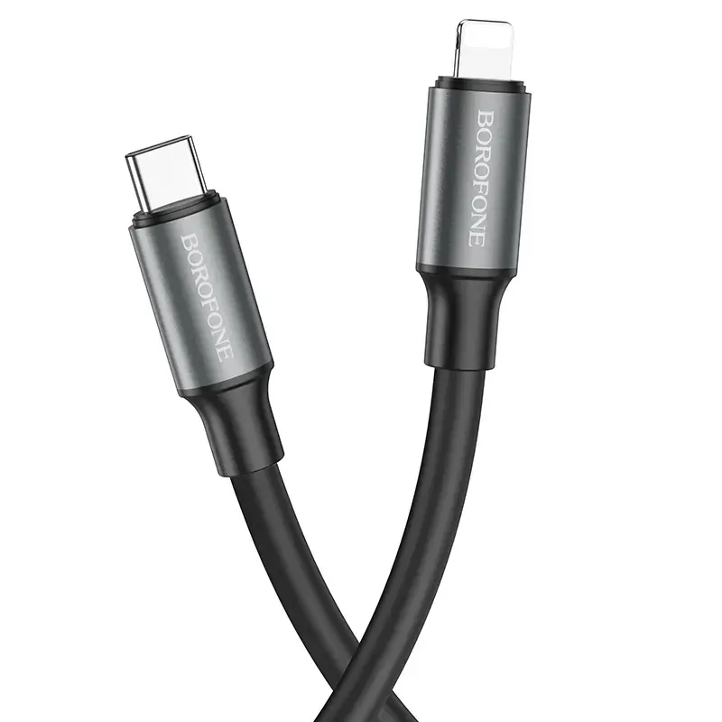 Borofone Cable BX82 Bountiful - Type C to Lightning - PD 20W 1 metre black