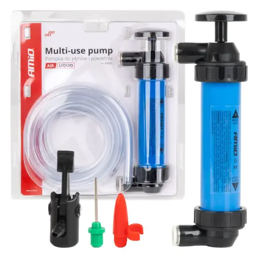 Multi-use transfer pump with quick connector AMIO-04262
