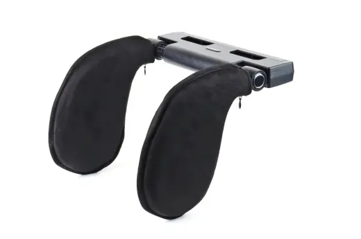 Cloth made black Car sleeping headrest AMiO-02558