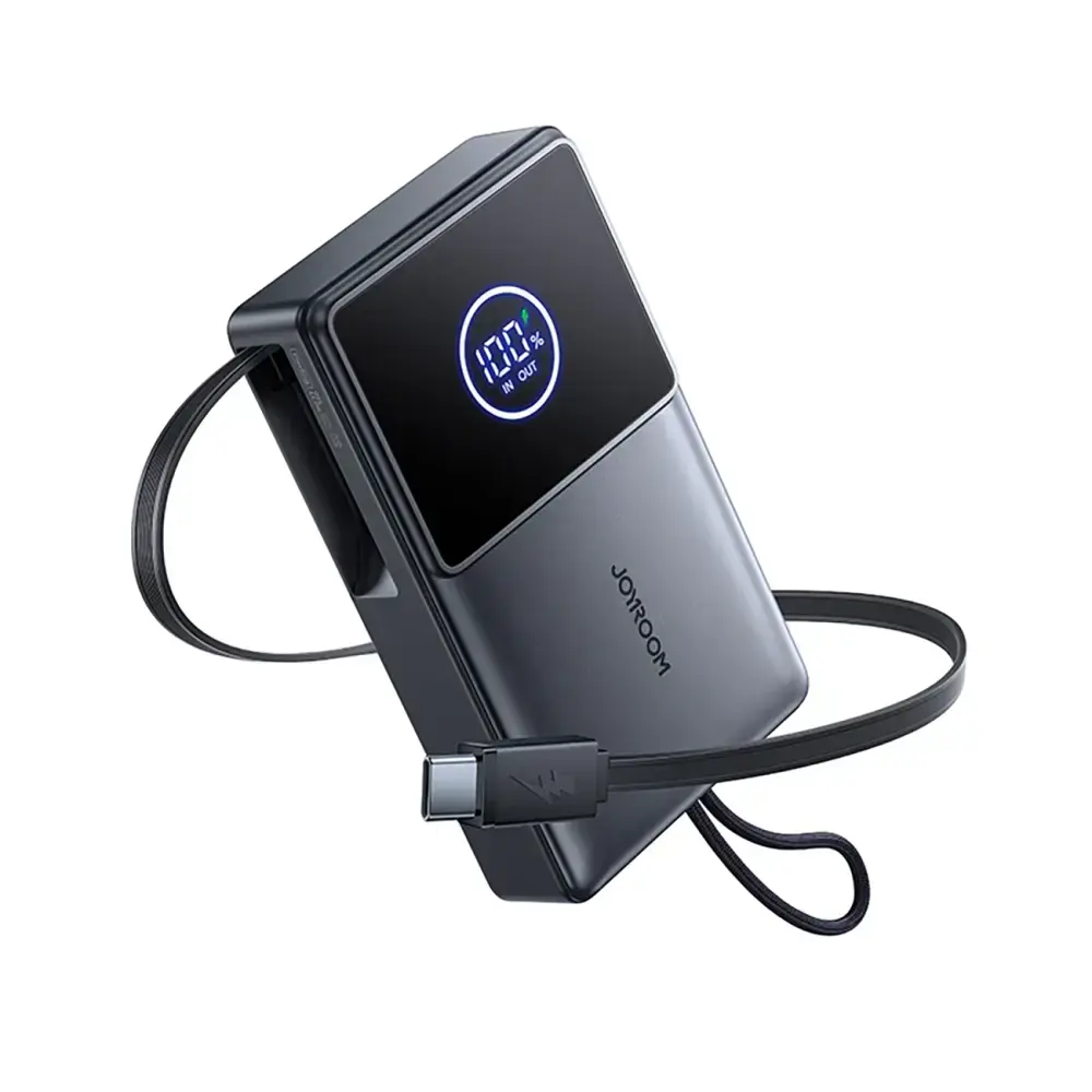 Joyroom JR-PR1 ārējais akumulators (powerbank) | 10 000 mAh | 22.5W | USB-C | melns