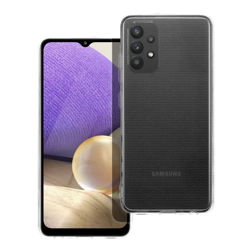 CLEAR 2 mm maciņš telefonam Samsung Galaxy A32 4G (A325) caurspīdīgs