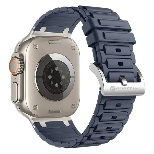 Forcell F-Design FA06 nutikella rihm Apple Watch (38/40/41 mm) jaoks | silikoonist | sinine