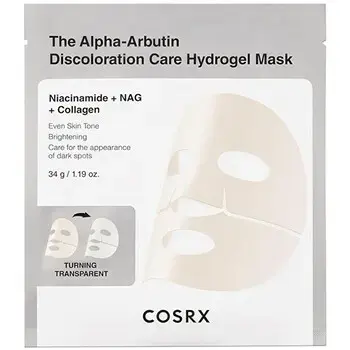 COSRX Discoloration Care Hydrogel Mask - Maska na pigmentové skvrny 34.0g