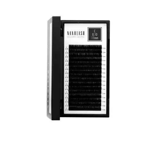 Nanolash - Volume Lashes Pestanas Postizas 010 C 11 Mm 1 U