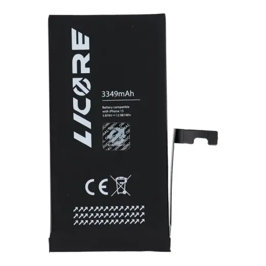 LICORE battery for IPHONE 15 3349 mAh