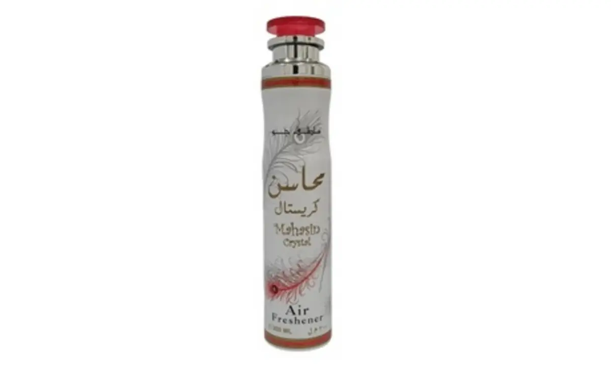 Lattafa, Mahasin Crystal, Floral, Room Air Freshener, 300 ml