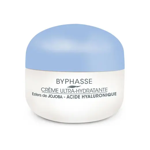 Byphasse, Ultra-Hydratant Hyaluronic Acid, Moisturizing, Cream, For Face, 50 ml