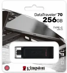 Zibatmiņa Kingston DataTraveler 70 256GB 