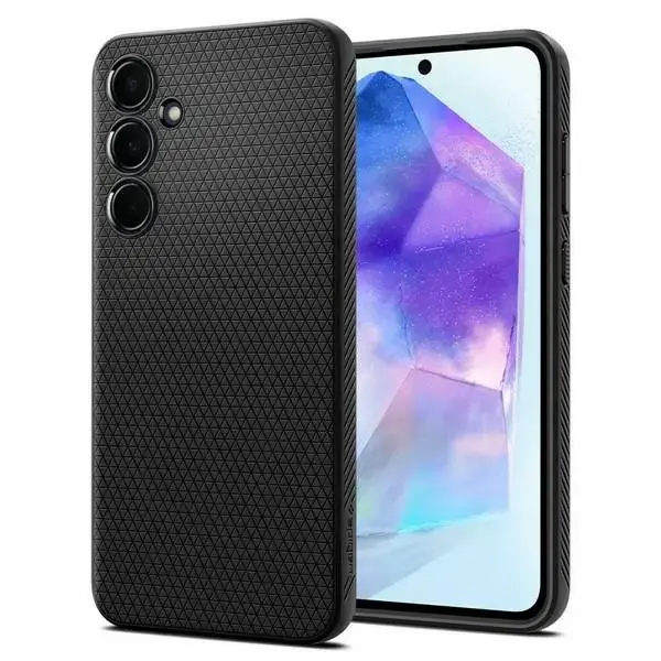 Spigen Liquid Air Samsung Galaxy A55 5G melns|matēts ACS07526