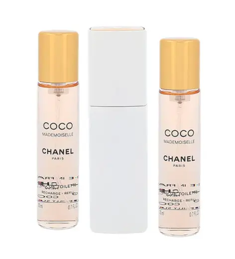 Chanel Coco Mademoiselle 3x 20 ml Twist and Spray Eau de Toilette 20 ml