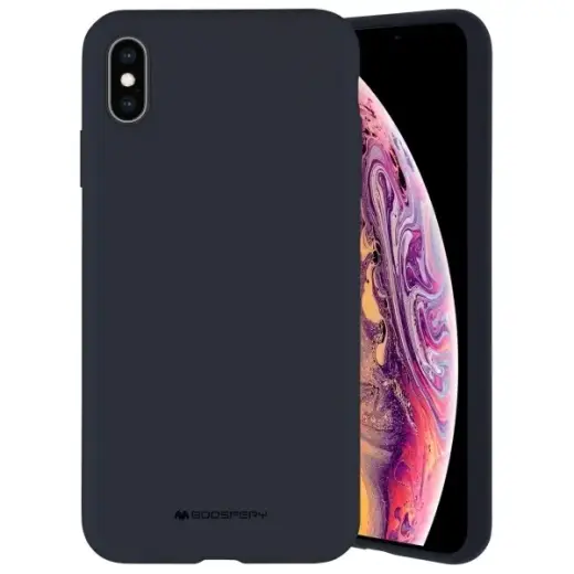 Mercury Silicone iPhone 7|8|SE 2020 | SE 2022 granatowy|navy