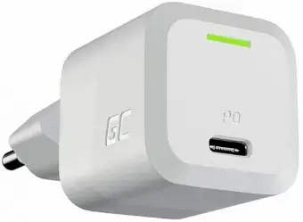 Green Cell Charger tīkla lādētājs | 33W | PD | USB-C | balts