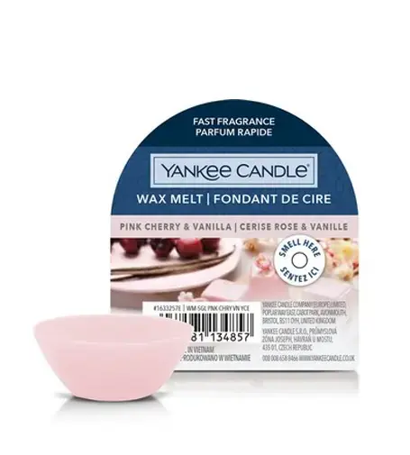 Yankee Candle Pink Cherry & Vanilla scented wax 22 g