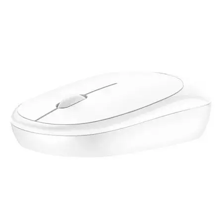 Wireless mouse Hoco 2,4G DI04 white