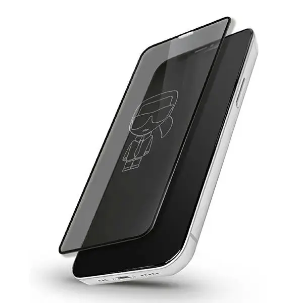 Karl Lagerfeld Tempered Glass KLSPP12MTR iPhone 12/12 Pro 6,1" Magic Logo