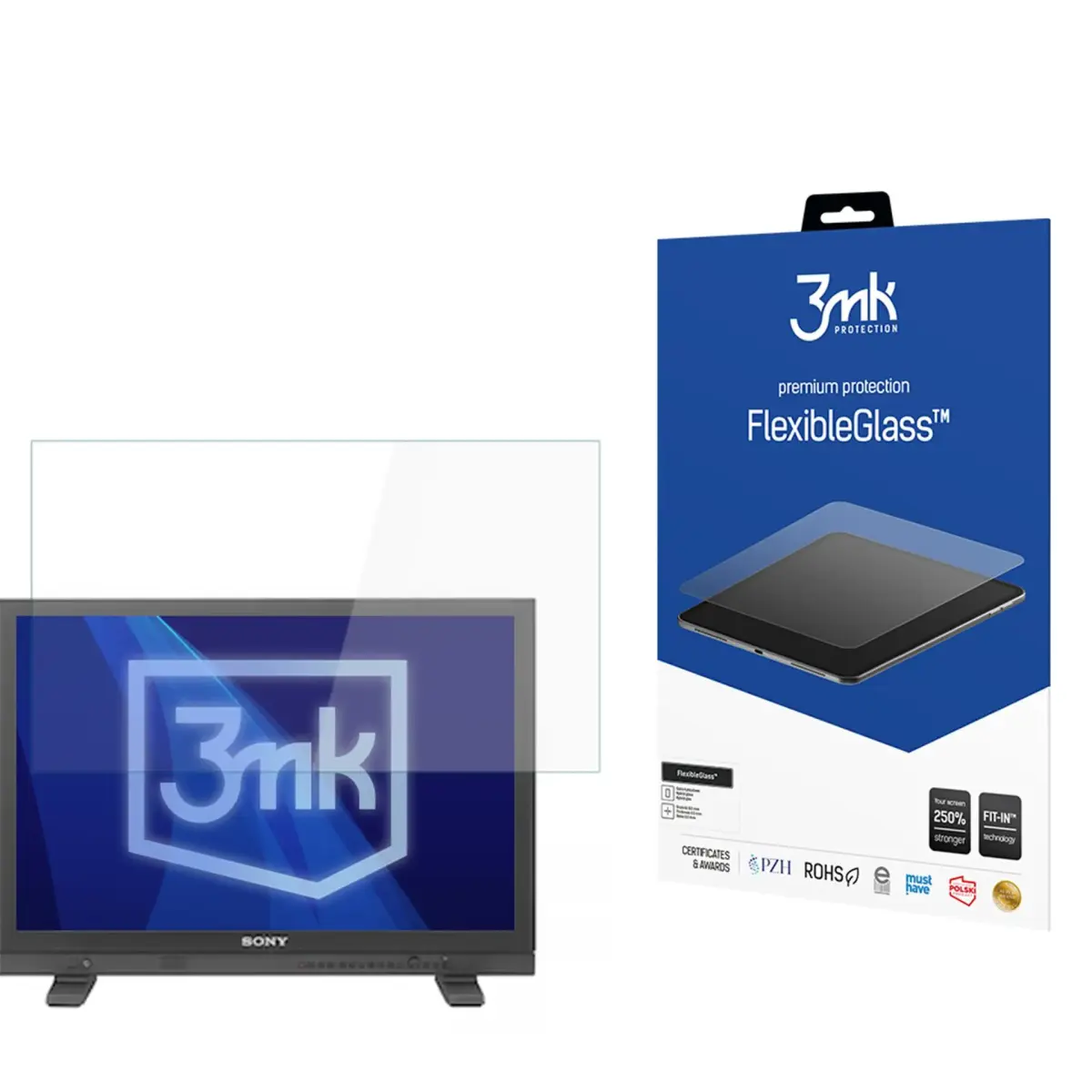 3mk Protection Sony LMD-A240 - up to 25" 3mk FlexibleGlass