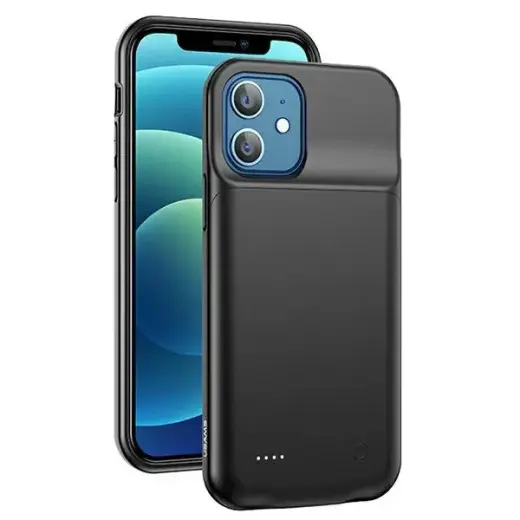 USAMS Power Case iPhone 12 Mini 2500mAh czarny|black 2K5CD15601 (US-CD156) powerbank