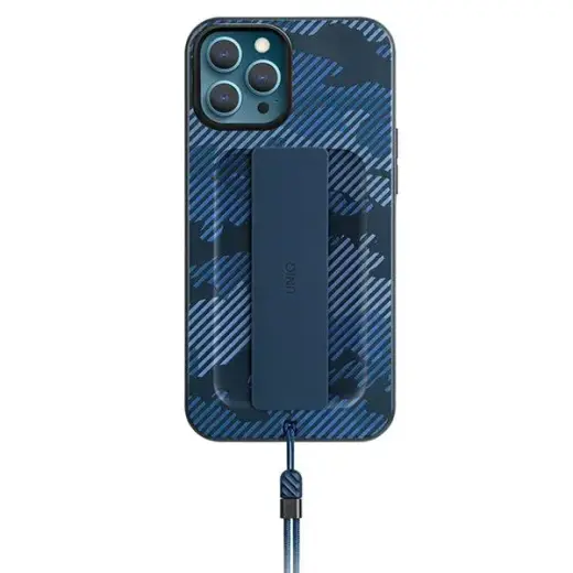 UNIQ Heldro Case iPhone 12|12 Pro 6,1" marine camo Antimicrobial