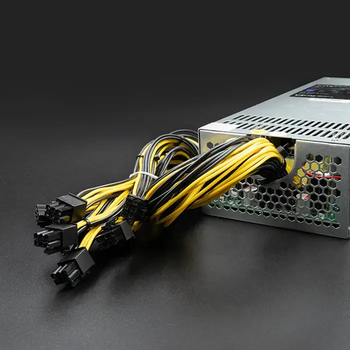 Qoltec Set PCI-E Smart 1600W + ATX SilentLine 350W power supply
