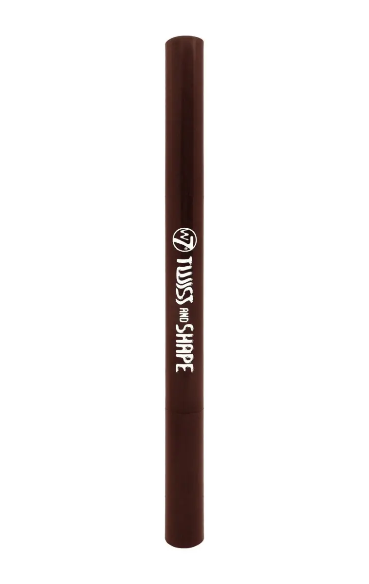 W7, Twist And Shape, Eyebrow Cream Pencil, Dark Brown, 0.25 g