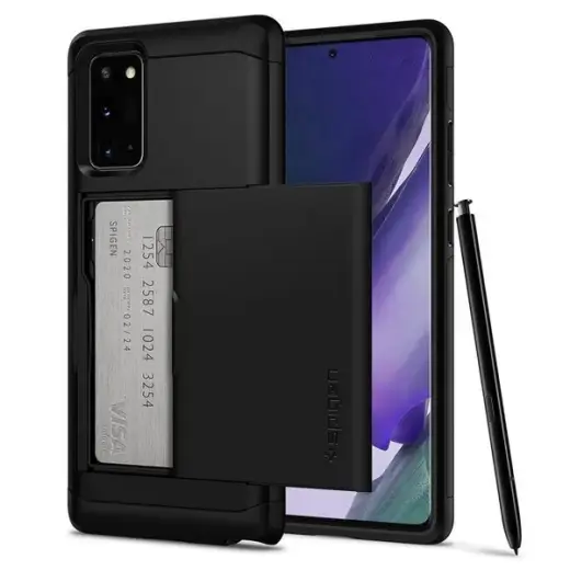 Spigen Slim Armor CS чехол для телефона Samsung Galaxy Note 20 (N980) чёрный