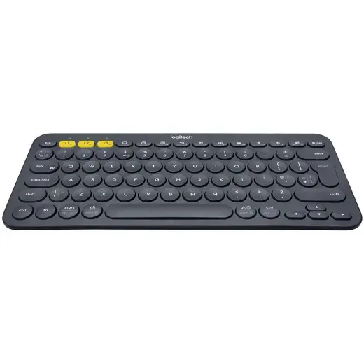 LOGITECH K380 Multi-Device Bluetooth Keyboard - DARK GREY - DEU