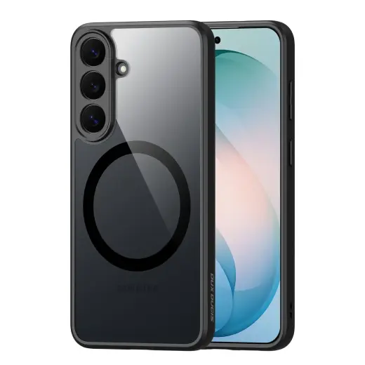 Dux Ducis Aimo Mag чехол с поддержкой MagSafe для телефона Samsung Galaxy S26 FE (S741) чёрный