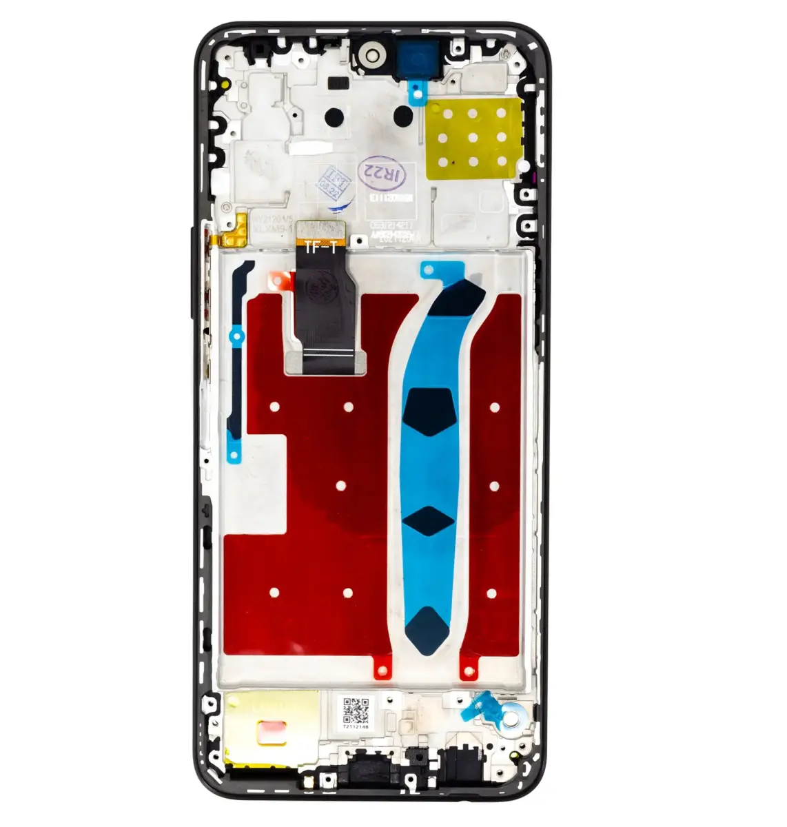 LCD Display + Touch Unit + Front Cover Honor X8 Midnight Black