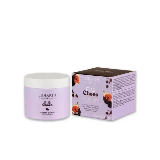 Bioearth, Fig Choco, Hydrating & Softening, Body Cream, Daily, 300 ml