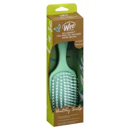 Wet Brush Go Green Tea Tree Infused Treatment & Shine Hairbrush