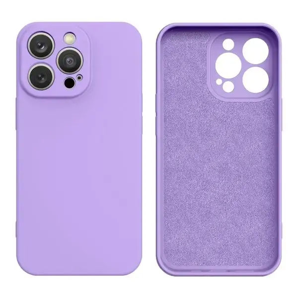 Fusion elegance fibre izturīgs silikona aizsargapvalks Samsung S918B Galaxy S23 Ultra 5G violets