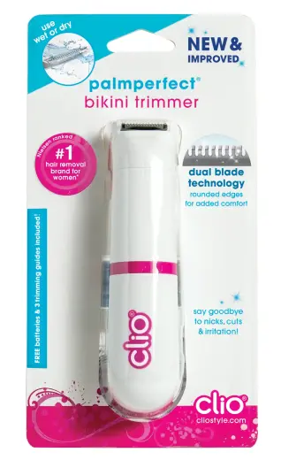 Palmperfect Bikini Trimmer  Grooming Kit  AAA Battery Required
